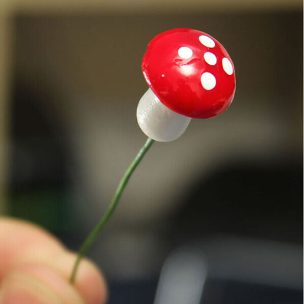 Kawaii Mini Red Mushroom - Image 4